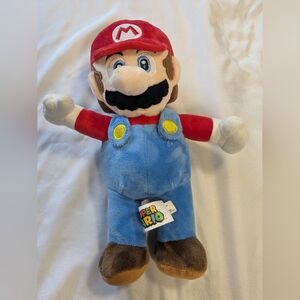 2023 Mario Plush From Super Mario - About 12 Inches Tall -‎ Used